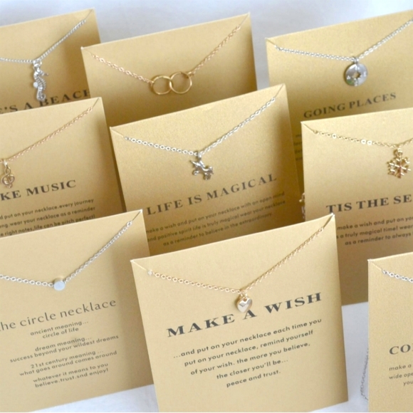 Make A Wish Intention Necklace - Infinite Love - Picture 3 of 4